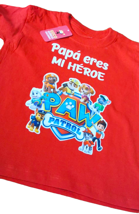 Camiseta PAW PATROL