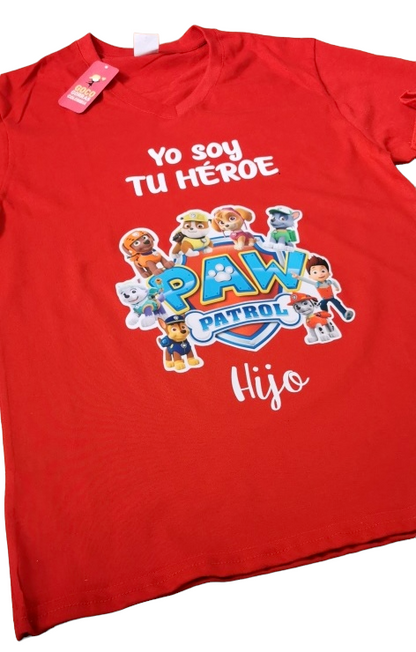 Camiseta PAW PATROL