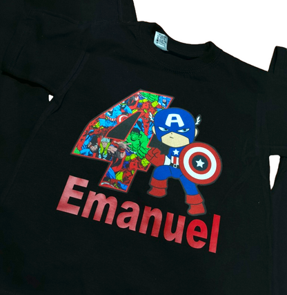 Camiseta SUPER HÉROES