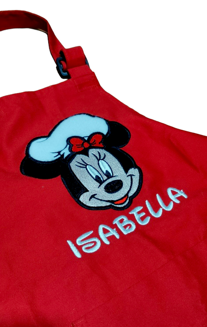 Delantal MINNIE CHEF (Nombre)