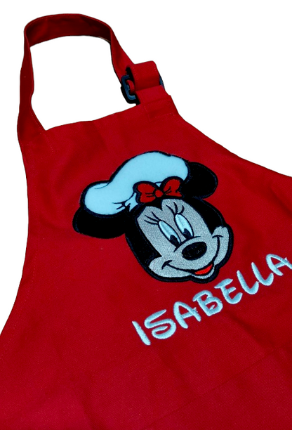 Delantal MINNIE CHEF (Nombre)