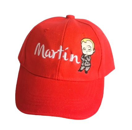 Gorra JEFE EN PAÑALES (Nombre)