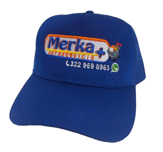 Gorra MERKA+ AUTOSERVICIO