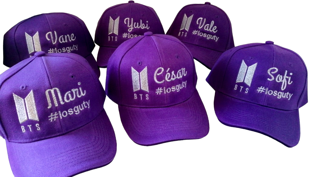 Gorras BTS #LOSGUTY (Nombre)