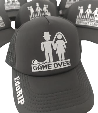 Gorras GAME OVER - SUPPORT TEAM (Nombre)