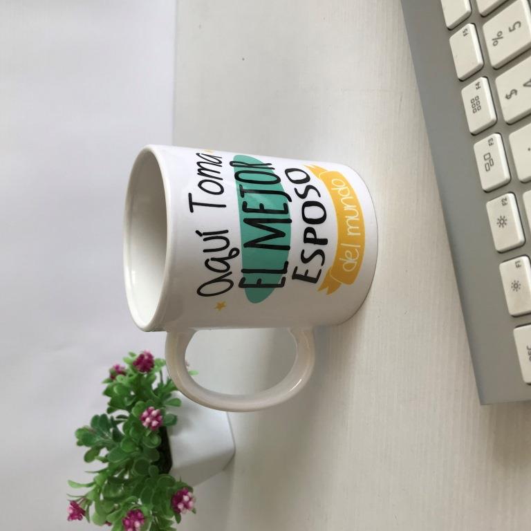 Mug CUMPLEAÑOS - EL MEJOR ESPOSO... (Fotos)