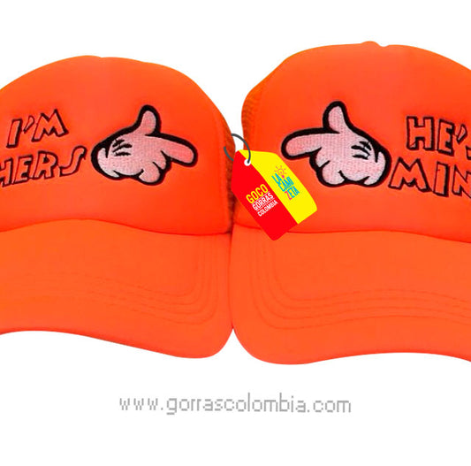 Gorras GUANTES - I´M HERS Y HE´S MINE