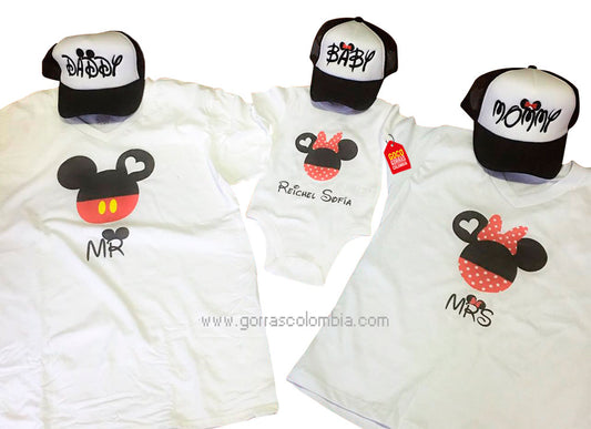 FAMILIA MICKEY (NIÑA-NOMBRE)