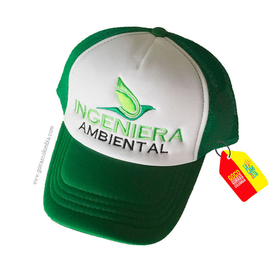 Gorra INGENIERA AMBIENTAL