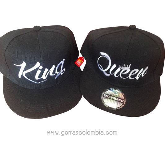 Gorras KING Y QUEEN