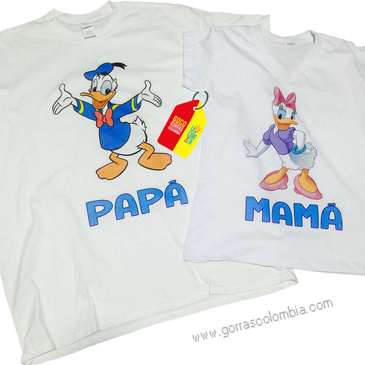 Camiseta PATO DONALD / DEISY