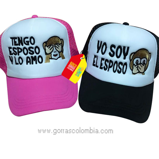 Gorras EMOJI MICOS - TENGO ESPOSO