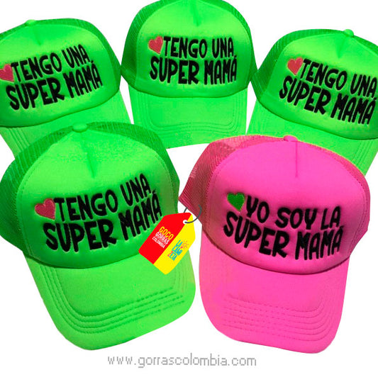 Gorras SUPER MAMÁ
