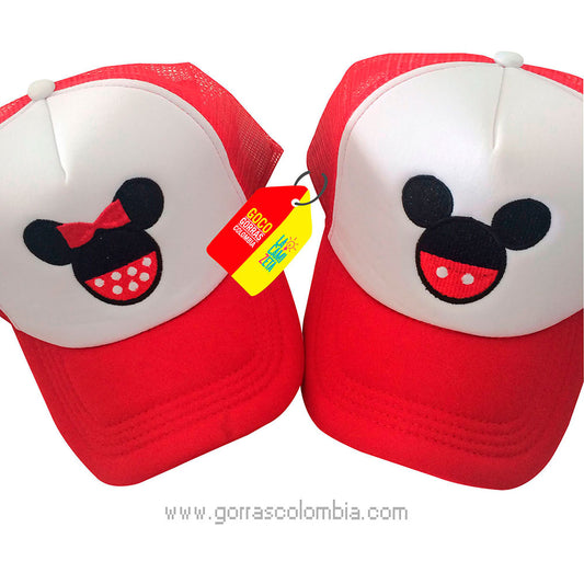 Gorras MINNIE Y MICKEY