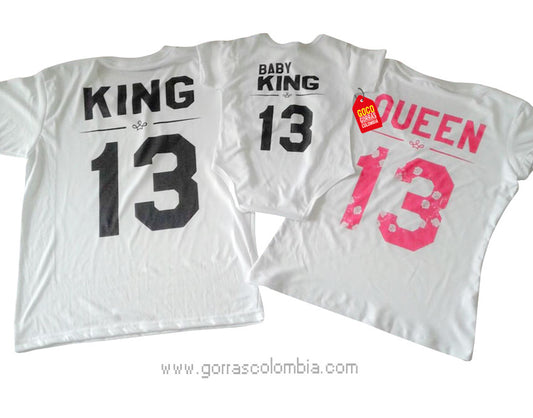 KING-QUEEN-BABY KING (NUMERO)