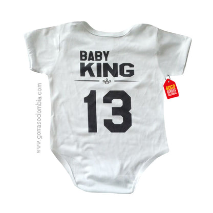 Body BABY KING (Número)
