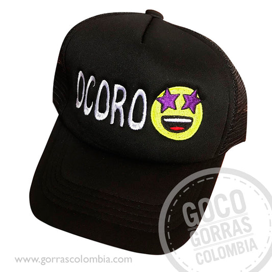 Gorra EMOJI OJOS ESTRELLA (Nombre)