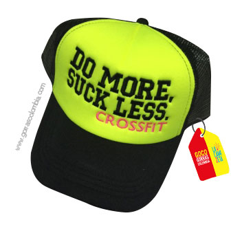 Gorra DO MORE, SUCK LESS. CROSSFIT