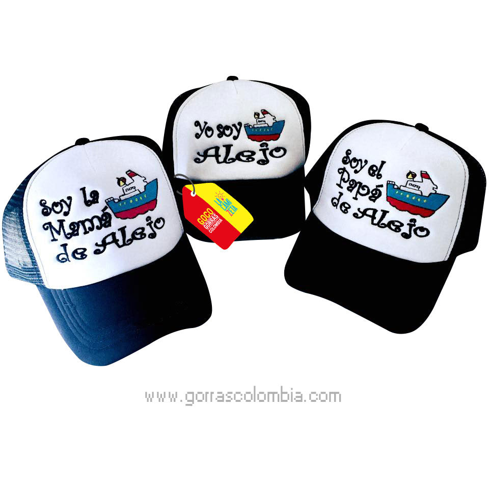 Gorras BARCO - PAPÁS DE... (Nombre)