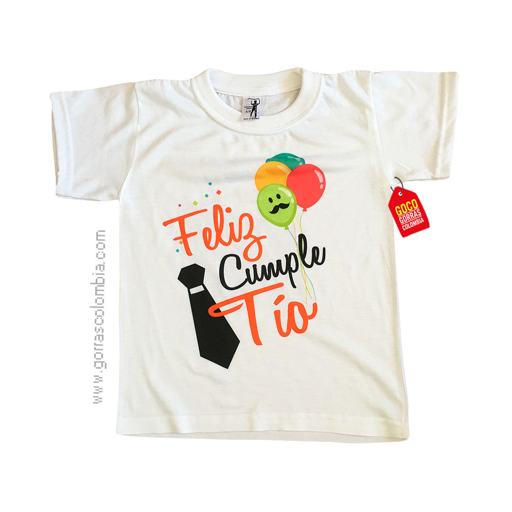 Camiseta FELIZ CUMPLE TIO