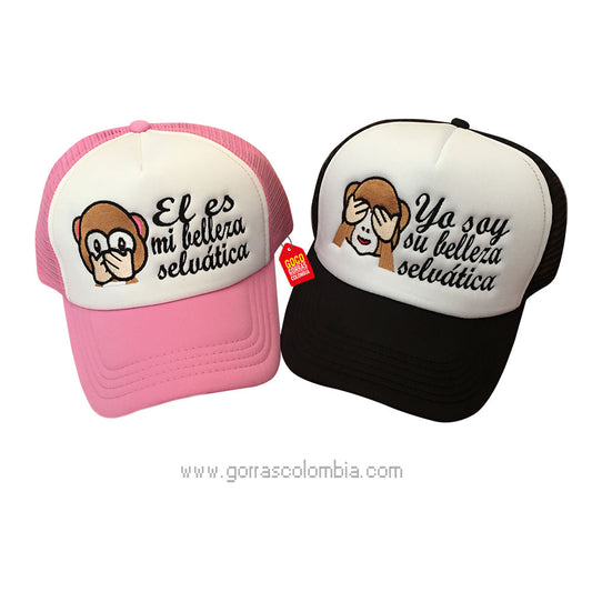 Gorras EMOJI MICOS - BELLEZA SELVÁTICA