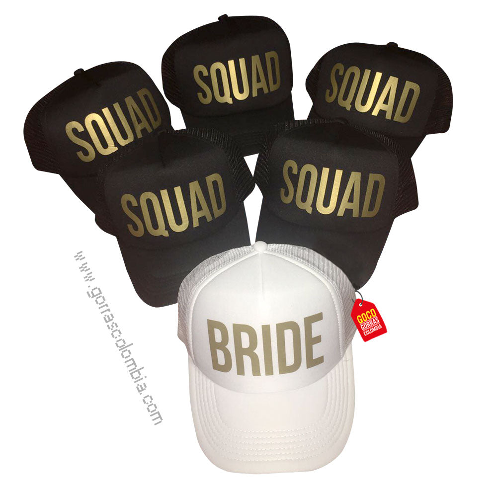 Gorras DESPEDIDA DE SOLTERA - BRIDE