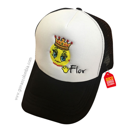 Gorra EMOJI REINA (Nombre)