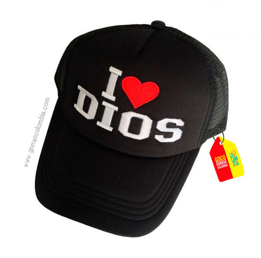 Gorra I LOVE DIOS