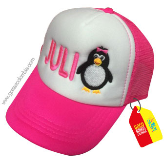 Gorra PINGÜINA (Nombre)