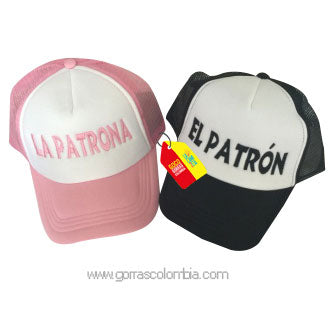 Gorras LA PATRONA Y EL PATRÓN