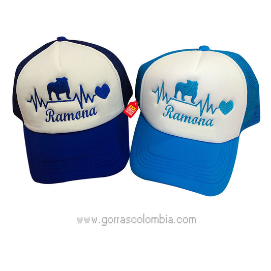 Gorras MASCOTA PERRO (Nombre)