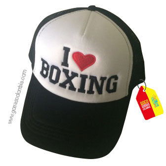 Gorra I ❤️ BOXING