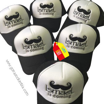 Gorras IS COMING - MOSTACHO (Nombre)