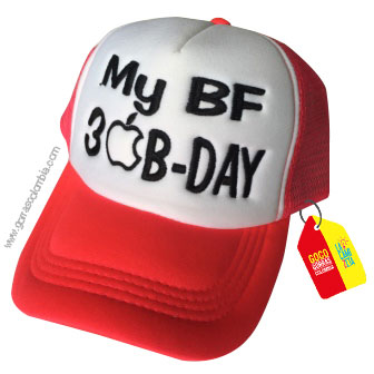 Gorra MY BF 30 B-DAY