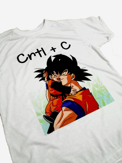 Camiseta DRAGON BALL GOKU Y GOHAN Gorras Colombia