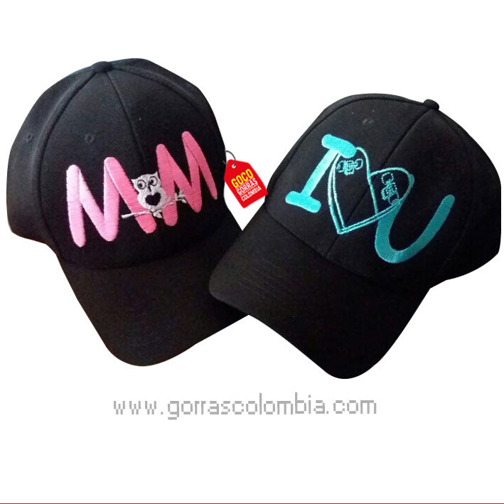 Gorras I LOVE YOU (Iniciales)