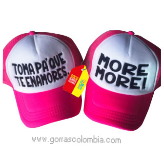 Gorras TOMA PA´ QUE TE ENAMORES