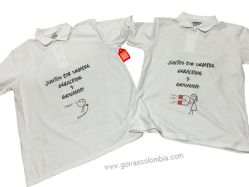 Camiseta Polo PAREJA PALITOS