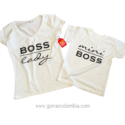 Camiseta BOSS LADY / MINI BOSS