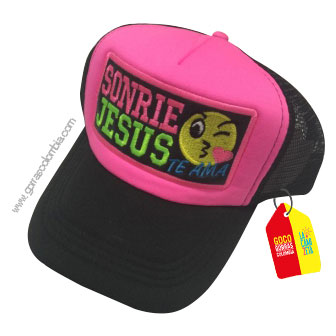 Gorra SONRIE JESÚS TE AMA