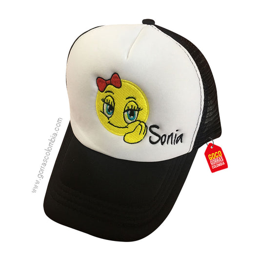 Gorra EMOJI MOÑO (Nombre)