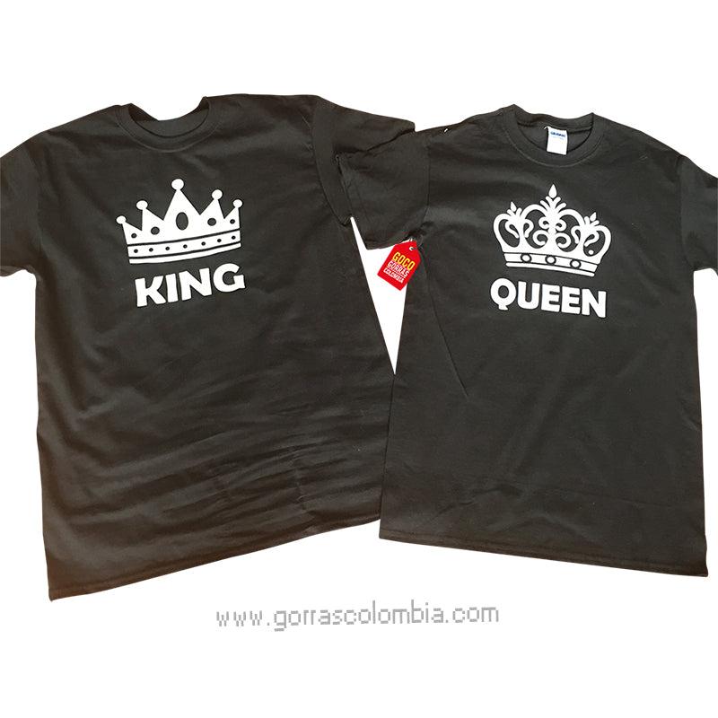 Camiseta KING / QUEEN