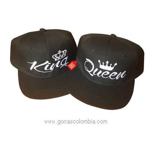 Gorras KING Y QUEEN