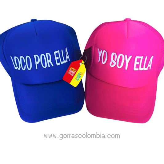 Gorras LOCO POR ELLA