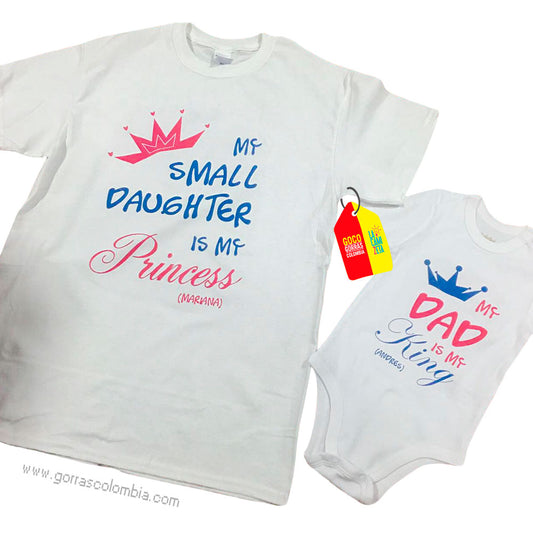 Camiseta / Body - KING / PRINCESS