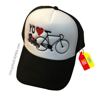 Gorra YO ❤️ PATINAR Y ANDAR EN BICI