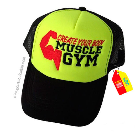 Gorra CREATE YOUR BODY MUSCLE GYM