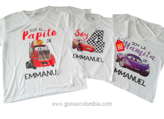 Camiseta CARS