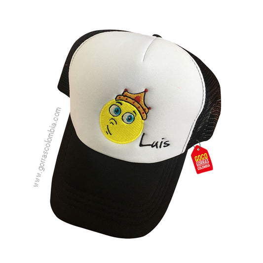 Gorra EMOJI REY (Nombre)