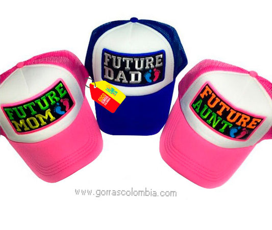 Gorras HUELLAS - FUTURE DAD, MOM & AUNT